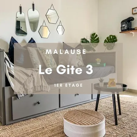 Le Gite 3 - Studio Confort, 10Min Golfech Malause Exterior photo